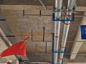 萨嘎管廊支架的安装方法
